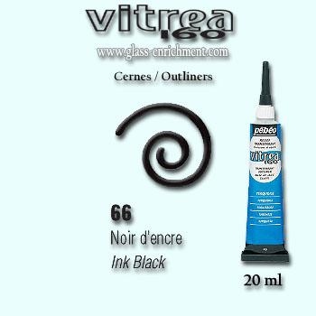 VIT 160 gloss 20 ml outliner ink black