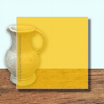 Glass Art Film, Dark Yellow   46 cm x 33 cm