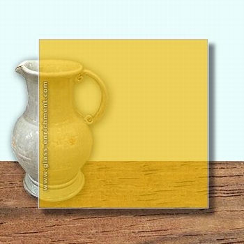 Glass Art Film, Cadmium Yellow   46 cm x 33 cm