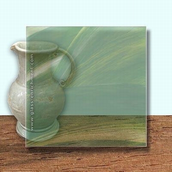 Glass Art Film, Olive Wisp  46 cm x 33 cm