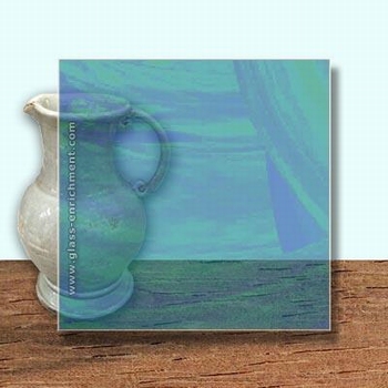 Glass Art Film, Sea Green  46 cm x 33 cm