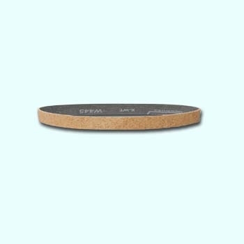 Cork polishing belt