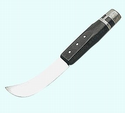 Lead knife, black heavy model with hammer