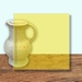 Glass Art Film, Canary Yellow 46 cm x 33 cm