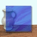 Glass Art Film, Dark Blue Wisp 46 cm x 33 cm